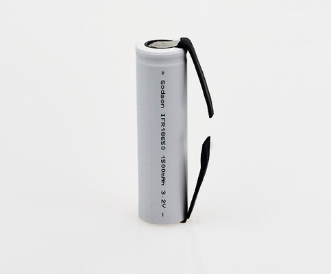 1500mAh 3.2 V Lityum Demir Fosfat Pil Acil Durum Işığı 18650 Tek Çubuk