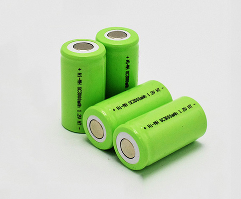 Ni MH Çıkış Hafif Pil Paketi SC3000mAh 1.2V HT Hücreleri 4 Yıl Ömür