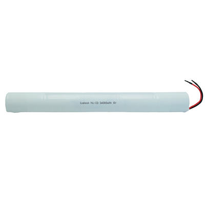 Çubuk Tipi 6.0 Volt D4000mah Piller Ni Cd Çıkış Işık Pilleri