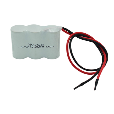 SC Acil Işık Ni Cd Pil 1600mAh 3.6V Çubuk Tipi