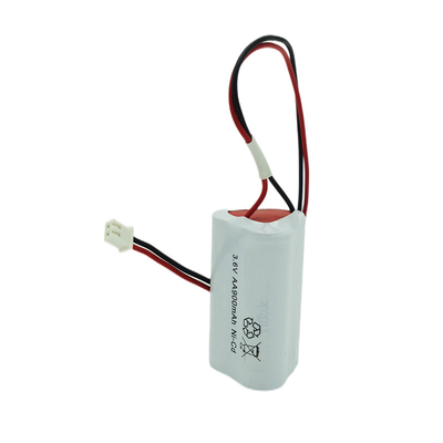 AA Acil Işık Ni Cd Pil 900mAh 3.6V 500 Kez Döngü Ömrü