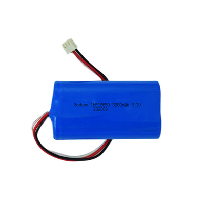 Acil Aydınlatma için 3200mah 3.2 Volt LiFePO4 Pil IFR18650 PVC Ceket
