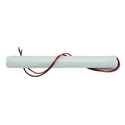 6.0 Volt Ni Cd Acil Çıkış Işıklı Piller Çubuk Tip Beyaz PVC Renk