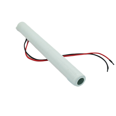 6.0 Volt Ni Cd Acil Çıkış Işıklı Piller Çubuk Tip Beyaz PVC Renk