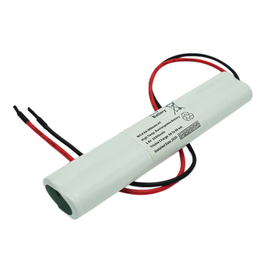 3.6 V SC1800mah Ni Cd Çıkış Işık Pilleri Çift Çubuk Tipi