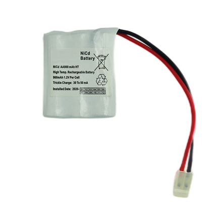 3.6V Acil Işık Ni Cd Pil 900mAh 500 Kez Döngü