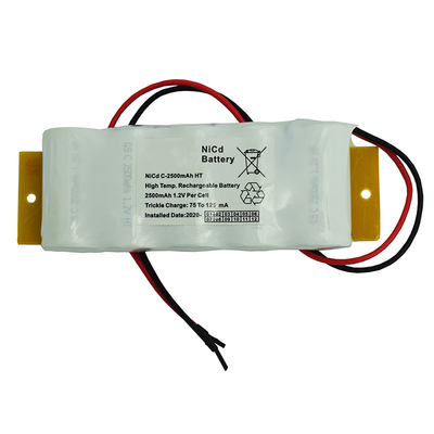 2500mah Acil Çıkış Işık Pilleri Şarj Edilebilir 6.0V 0.1C Şarj