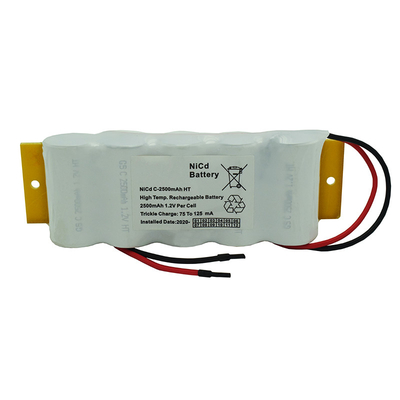 OEM 3.6V Acil Çıkış İşareti Pil Değiştirme NiCd PVC Ceket