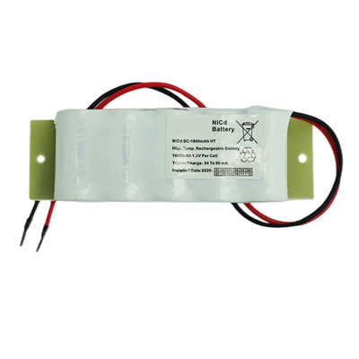 6.0V Acil Işık Ni Cd Pil 1800mAh 500 Kez Döngü