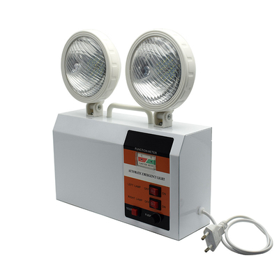 Dış Mekan LED Acil Durum İkiz Spot Işık Beyaz 3W 6500K 3 Saat Süre