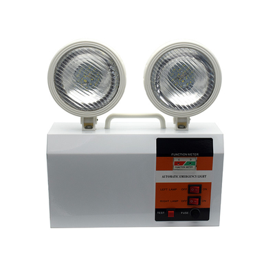 Dış Mekan LED Acil Durum İkiz Spot Işık Beyaz 3W 6500K 3 Saat Süre