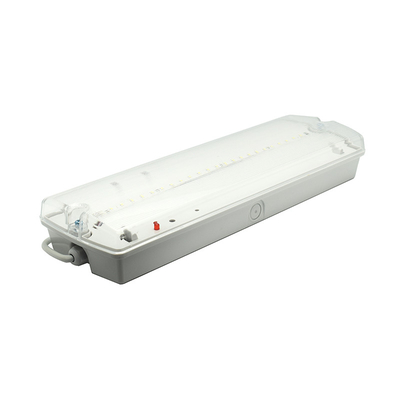 AC85V 5 W Lityum İyon Pil Acil Durum Işığı 500Lm 6500k LED Bölme