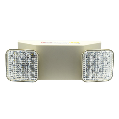 Lityum İyon Pil Led İkiz Spot Acil Durum Işıkları Beyaz 600lm