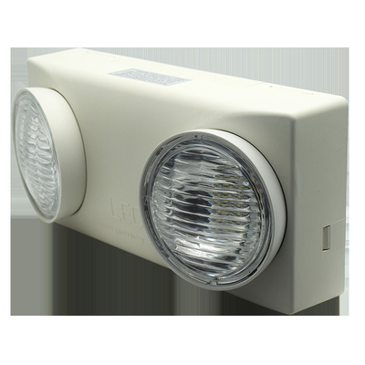 Lityum İyon Pil Led İkiz Spot Acil Durum Işıkları 6500K 3 Saat