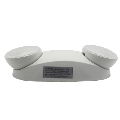 İç Mekan R Lityum İyon Pil Led Acil Durum İkiz Spot 6 W 600lm 265V