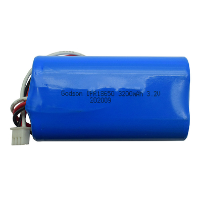 3200mAh 3.2V Silindirik Yangın Çıkış Işığı Pilleri LiFePO4 IFR18650