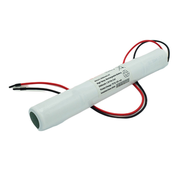 2.5Ah Acil Çıkış Lambası Bataryaları Şarj Edilebilir 4.8V Yüksek Sıcaklık