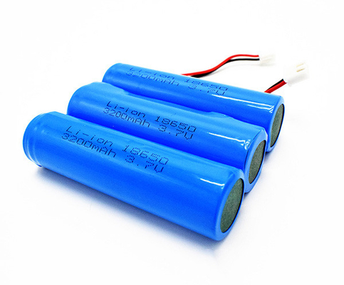 MSDS ve UN38.3 ile Li-Ion 3200 MAh 3.7V ICR18650 Pil