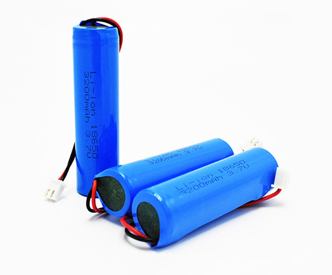 MSDS ve UN38.3 ile Li-Ion 3200 MAh 3.7V ICR18650 Pil