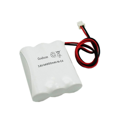 AA Acil Çıkış Lambası Piller Paketi NiCD AA900mAh 3.6V SBS Şarj Edilebilir