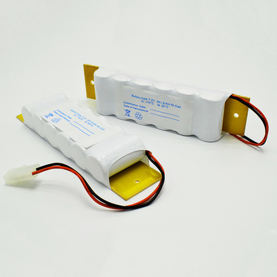 SC1800mAh 7.2 V Çıkış İşareti Acil Durum Işığı Arka Plakalı Ni Cd Pil