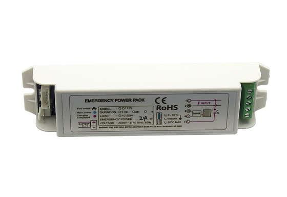277V IP20 acil durum aydınlatma güç paketi GS-Q1125 acil durum kiti pil bakım türü