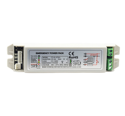 AC 85V acil aydınlatma güç paketi GS-AT815 dönüştürücü 5-15W acil güç bataryası
