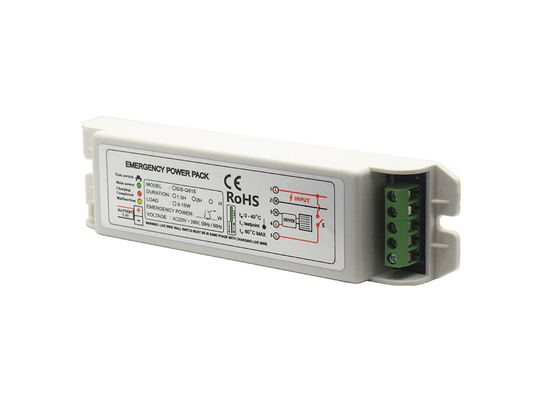 300V acil durum aydınlatma kiti Tam güç GS-Q815 Değiştiricisi 10W acil durum Inverter Temizlik Tipi