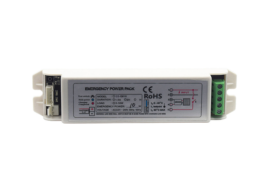 IP20 Acil Güç Paketi Değiştiricisi Sürekli Tip Acil Tam Güç ≤10W GS-Q810