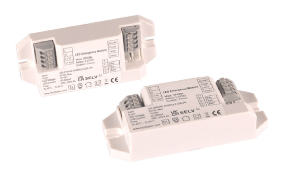 LiFePO4 acil durum aydınlatma Inverter bakımlı Tip 2W EPC20H acil güç modülü Küçük