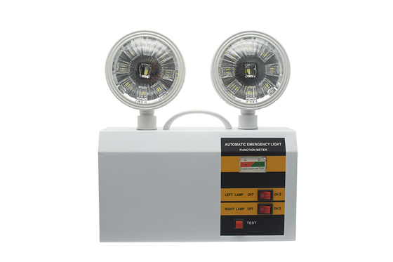 3 watt acil durum LED çift başlı çıkış lambası duvara monte edilebilir 3 saat süresi