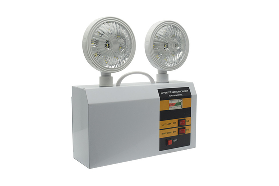 3 watt acil durum LED çift başlı çıkış lambası duvara monte edilebilir 3 saat süresi