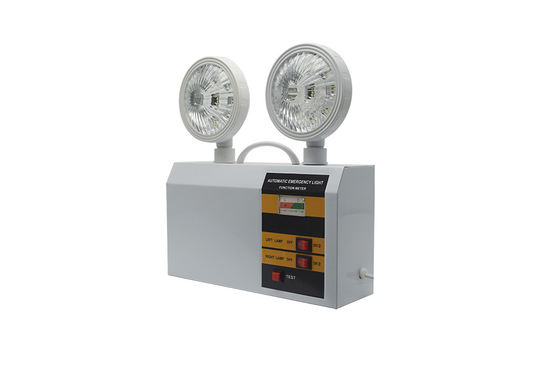 3 watt acil durum LED çift başlı çıkış lambası duvara monte edilebilir 3 saat süresi