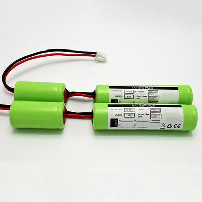 C4000mAh 3.6 Volt Değiştirme NiMH Pilleri İyi Döngü Süresi