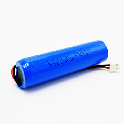 Yeniden şarj edilebilir acil durum aydınlatması Li-ion pil ICR18650 3200 mAh 3.7V MSDS UN38.3