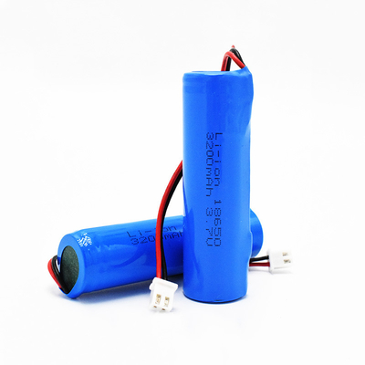 Yeniden şarj edilebilir acil durum aydınlatması Li-ion pil ICR18650 3200 mAh 3.7V MSDS UN38.3