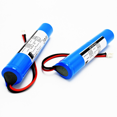 LiFePO4 batarya paketi 2x26650 3000mAh 6.4V baston tipi (Konnektör JST VH-2P, UL1015 18 #, telin uzunluğu 150mm)