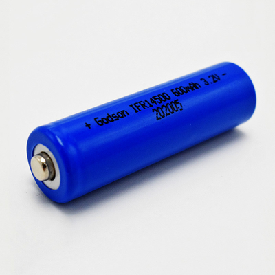 Acil durum ışıkları ve çıkış işaretleri için 14500 600mAh 3.2V LiFePO4 pil