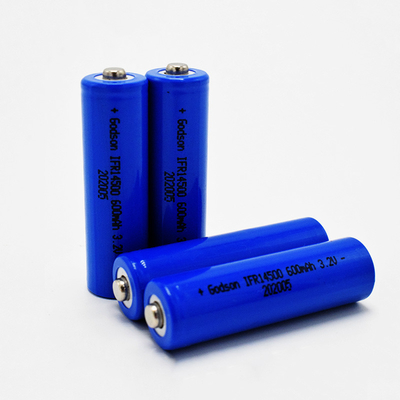 Acil durum ışıkları ve çıkış işaretleri için 14500 600mAh 3.2V LiFePO4 pil