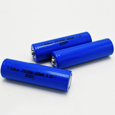 Acil durum ışıkları ve çıkış işaretleri için 14500 600mAh 3.2V LiFePO4 pil