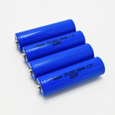 Acil durum ışıkları ve çıkış işaretleri için 14500 600mAh 3.2V LiFePO4 pil