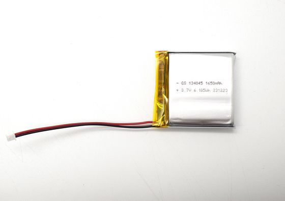 PCM ve NTC ile Li-Pol 103450 1650mAh 3.7V konektör