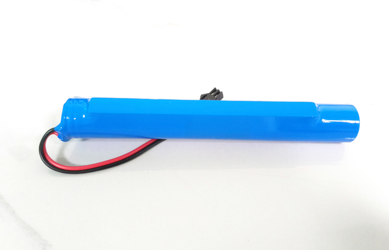 Yeniden şarj edilebilir acil durum aydınlatması Li-ion pil ICR18650 2600 MAh 7.4V ((JST-SMP-2P, UL1007 20#, 100mm)