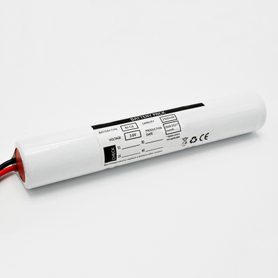 3Yüksek maliyetli acil durum aydınlatması için.6V 2500mAh Ni-CD pil