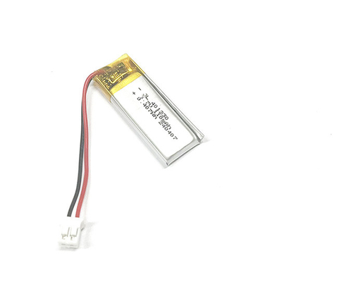 Li-ion polimer 401230 110mAh 3.7V Bağlantı PHR-2 ve PCB ile (İşleme sıcaklığı -20...+60°C)