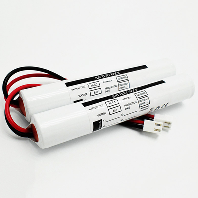 CB sertifikalı LED acil durum aydınlatması Ni Cd Pil Paketi 3.6 Volt SC1200mah