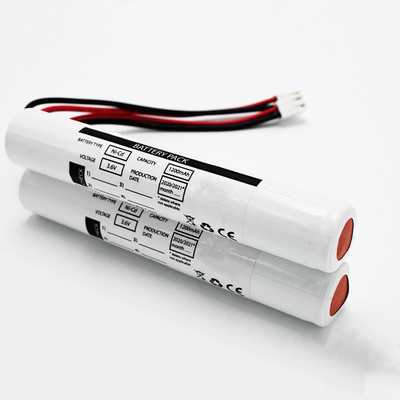 CB sertifikalı LED acil durum aydınlatması Ni Cd Pil Paketi 3.6 Volt SC1200mah