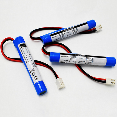 Acil durum aydınlatması 600mAh 6.4 Volt LiFePO4 Stick Tipi Piller