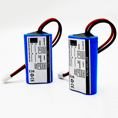 Acil durum güneş ışığı yan yana kullanım Tipi LiFePO4 1500mAh 6.4 Volt piller