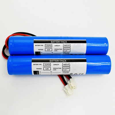 Stick Tipi LiFePO4 Piller 3000mAh 6.4 Volt Acil Güneş Işığı Kullanımı